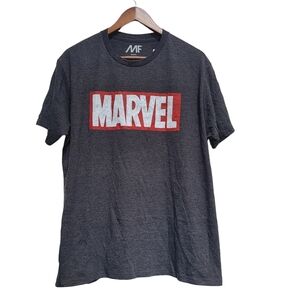 Marvel Men's Dark Gray Short Sleeve T Shirt Size Large